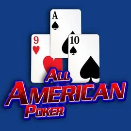 Official Table Games logo: All American Poker by RTG (Reel Time Gaming) at Boomzino Casino