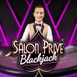 Blackjack Salon Privé slot visual from Ezugi available on boomzinoo.gr