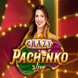 Crazy Pachinko slot icon by Evolution, available at Boomzino Casino