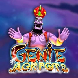 Genie Jackpots slot icon by Blueprint Gaming, available at Boomzino Casino