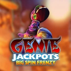 Genie Jackpots: Big Spin Frenzy by Blueprint Gaming, showcased at boomzinoo.gr – game logo