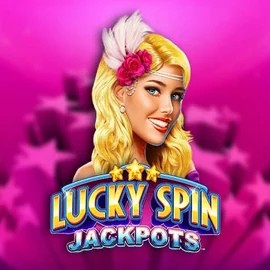 Lucky Spin Jackpots slot logo by Novomatic at Boomzino Casino
