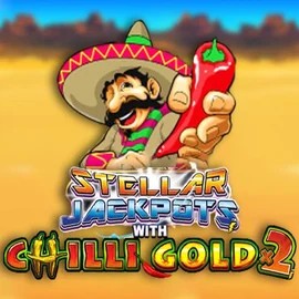 Stellar Jackpots with Chilli Gold x2 logo by Lightning Box Game at Boomzino Casino