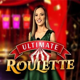Ultimate Roulette online game logo by Ezugi on boomzinoo.gr